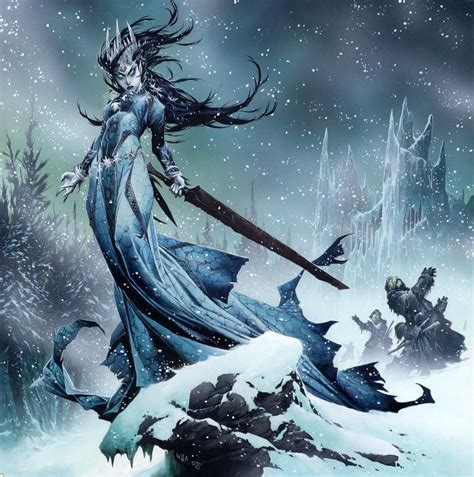 Cazt of the winter witch